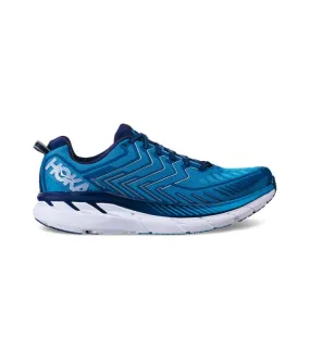 hoka one one clifton 4 (2e) mens true blue