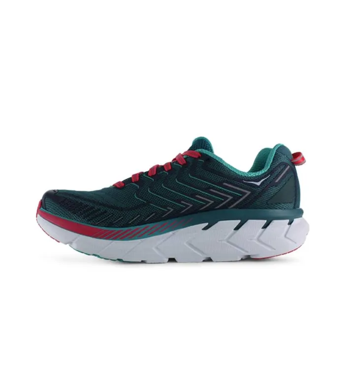 hoka one one clifton 4 womens blue coral ceramic