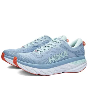 HOKA ONE ONE W Bondi 7 SneakerBlue Fog & Blue Glass