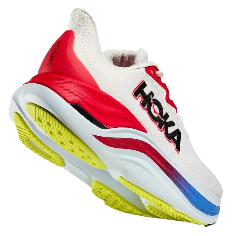 HOKA SKYWARD X BLANC DE BLANC/VIRTUAL BLUE FOR MEN'S