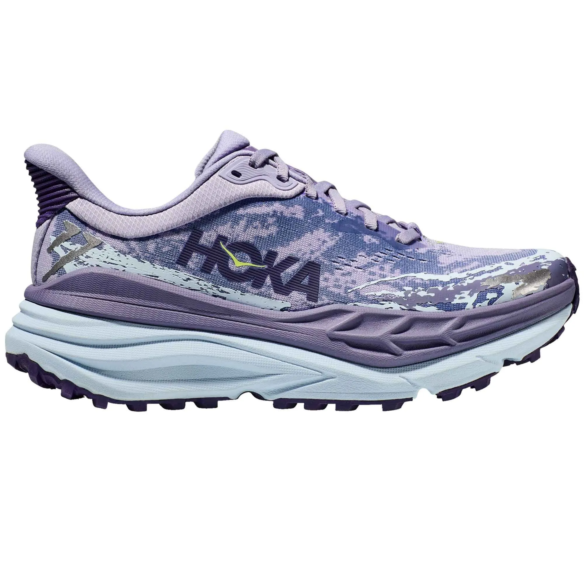 Hoka  Stinson 7 Womens Trail Running Shoes Comic Sky/Meteor