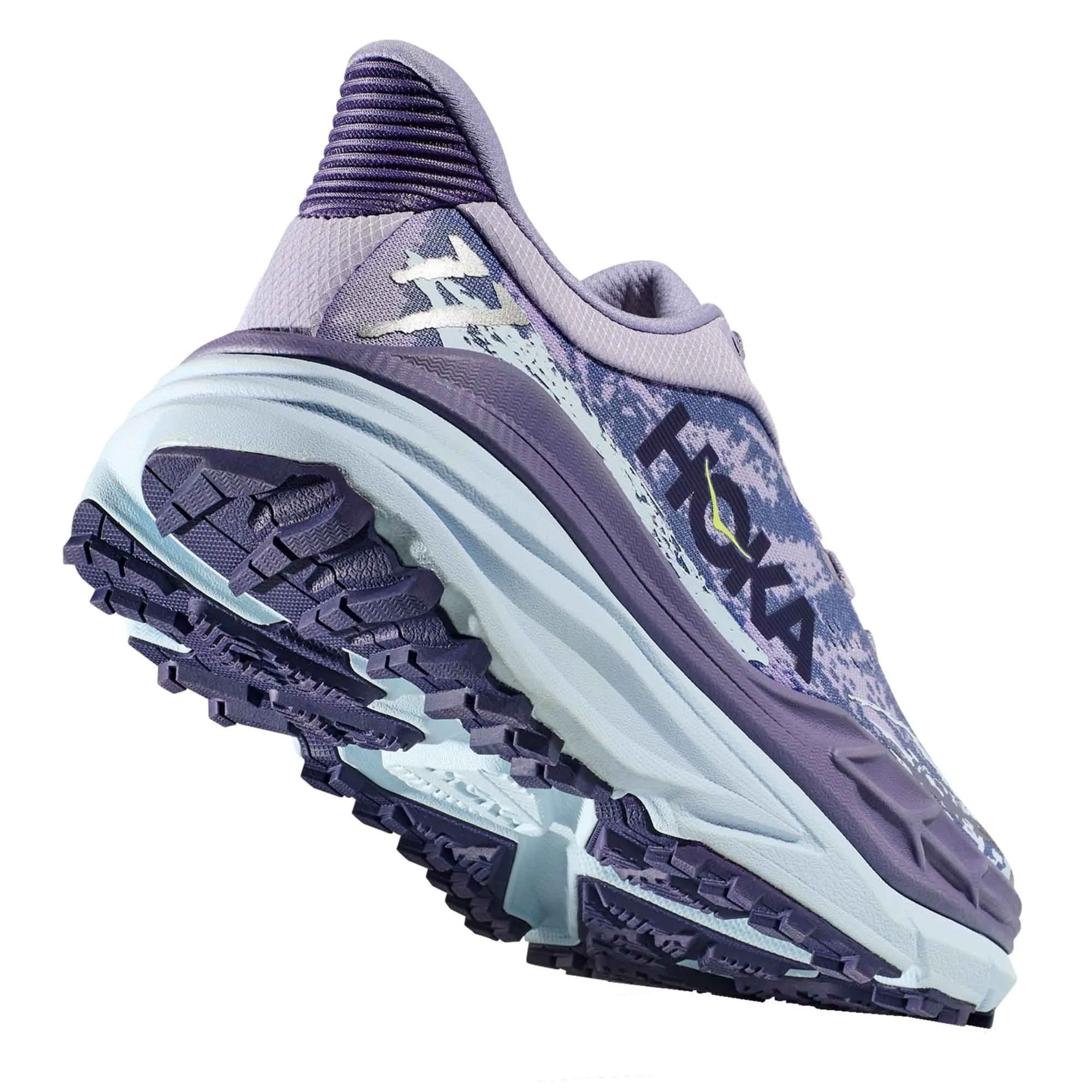 Hoka  Stinson 7 Womens Trail Running Shoes Comic Sky/Meteor