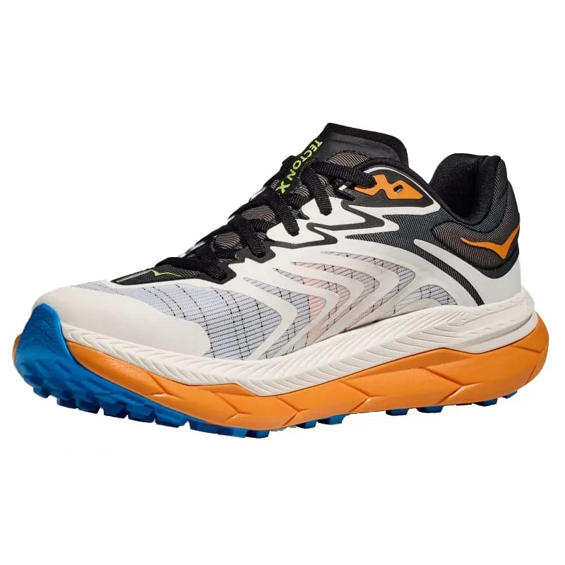 HOKA TECTON X 2 WHITE/SOLAR FLARE FOR MEN'S