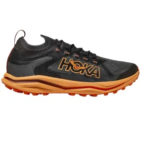 Hoka  Zinal 2 Mens Trail Running Shoes Black/Sherbert