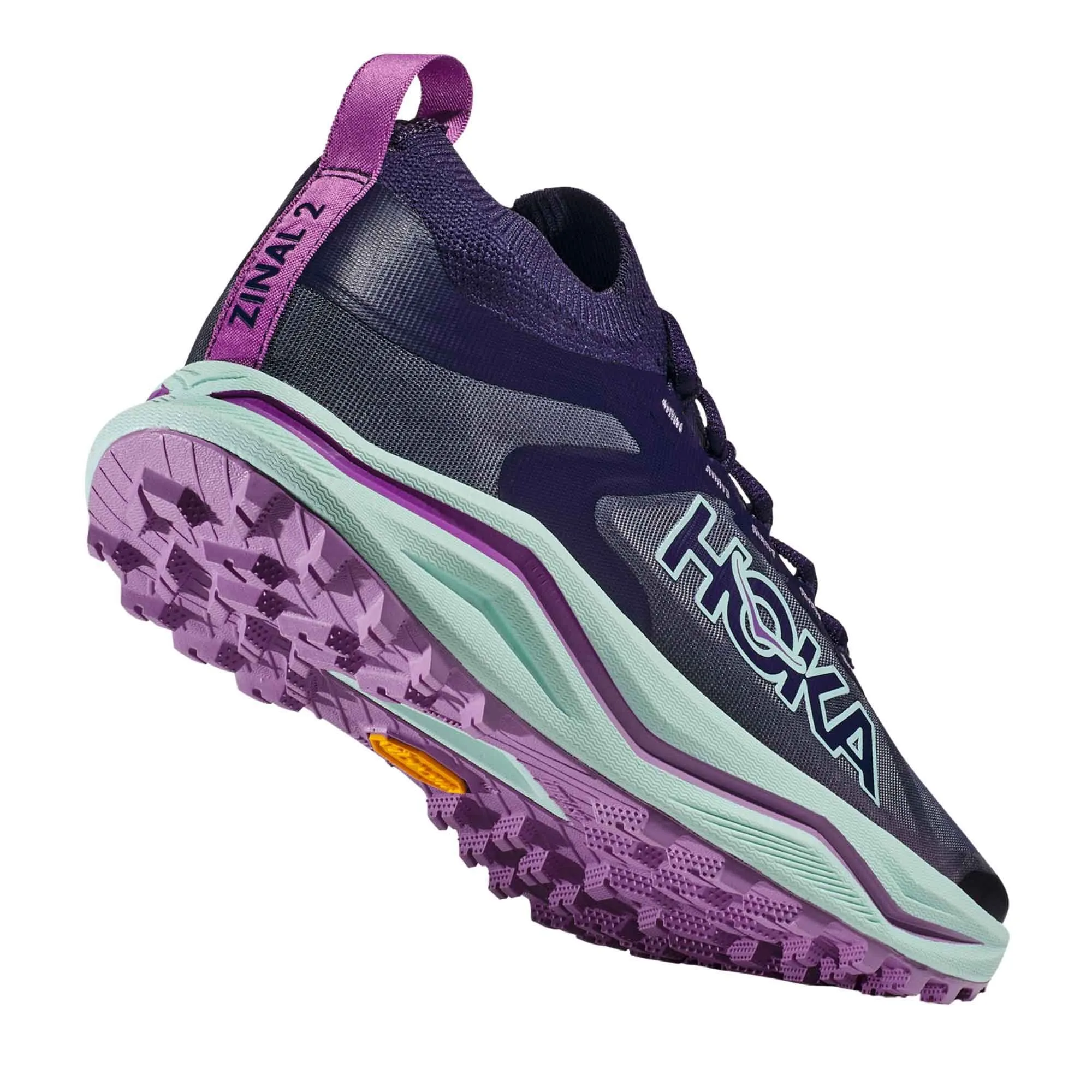 Hoka  Zinal 2 Womens Trail Running Shoes Night Sky/Sunlit Ocean