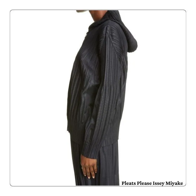 ISSEY MIYAKE  |Street Style Long Sleeves Plain Hoodies & Sweatshirts