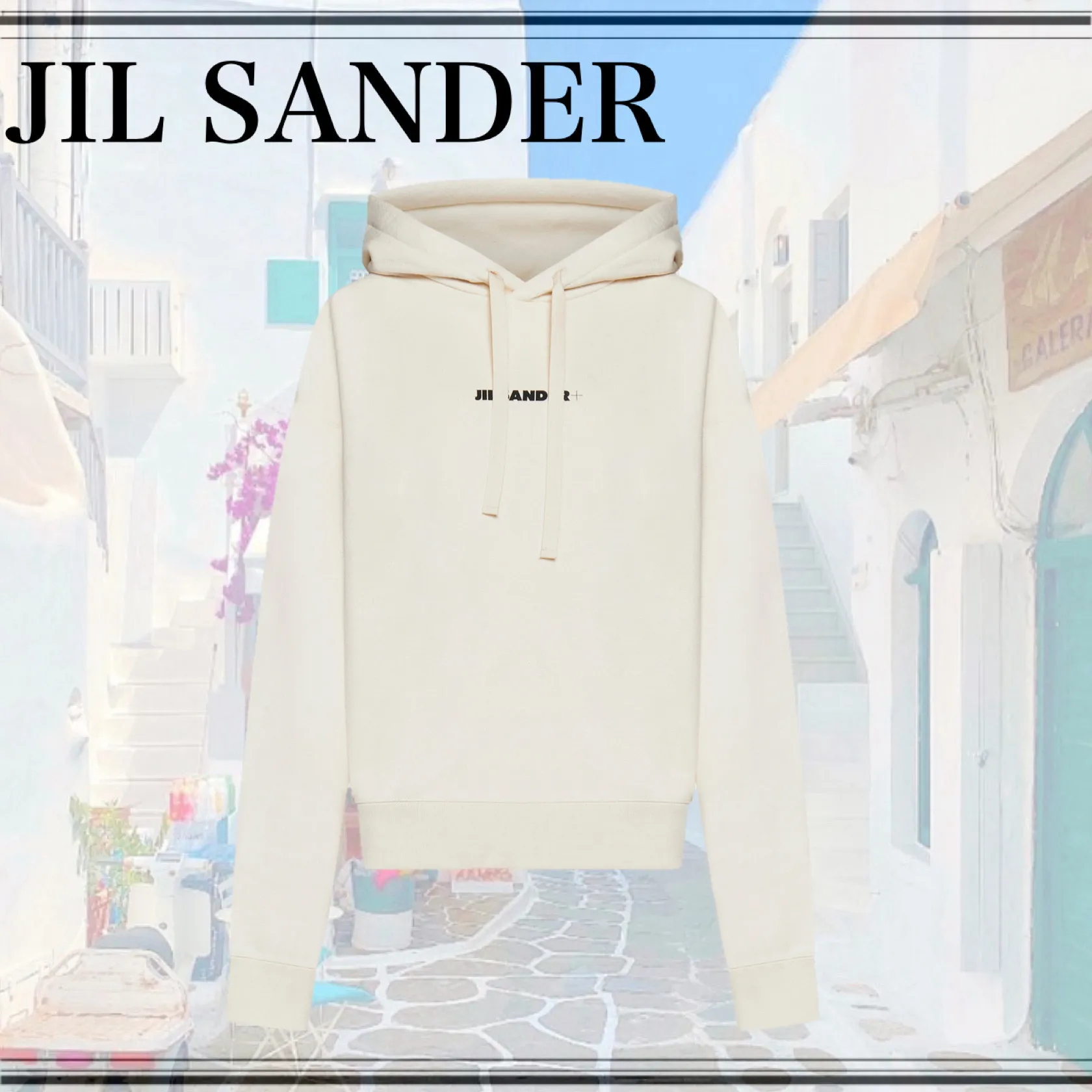 Jil Sander  |Unisex Wool U-Neck Long Sleeves Plain Logo