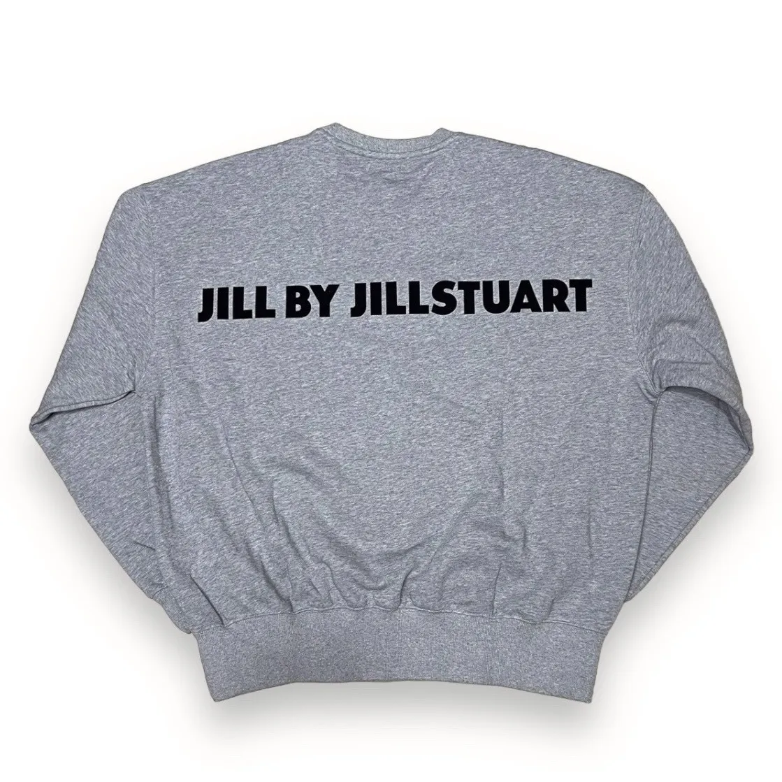 JILLSTUART  |Crew Neck Unisex Sweat Long Sleeves Cotton Oversized Logo