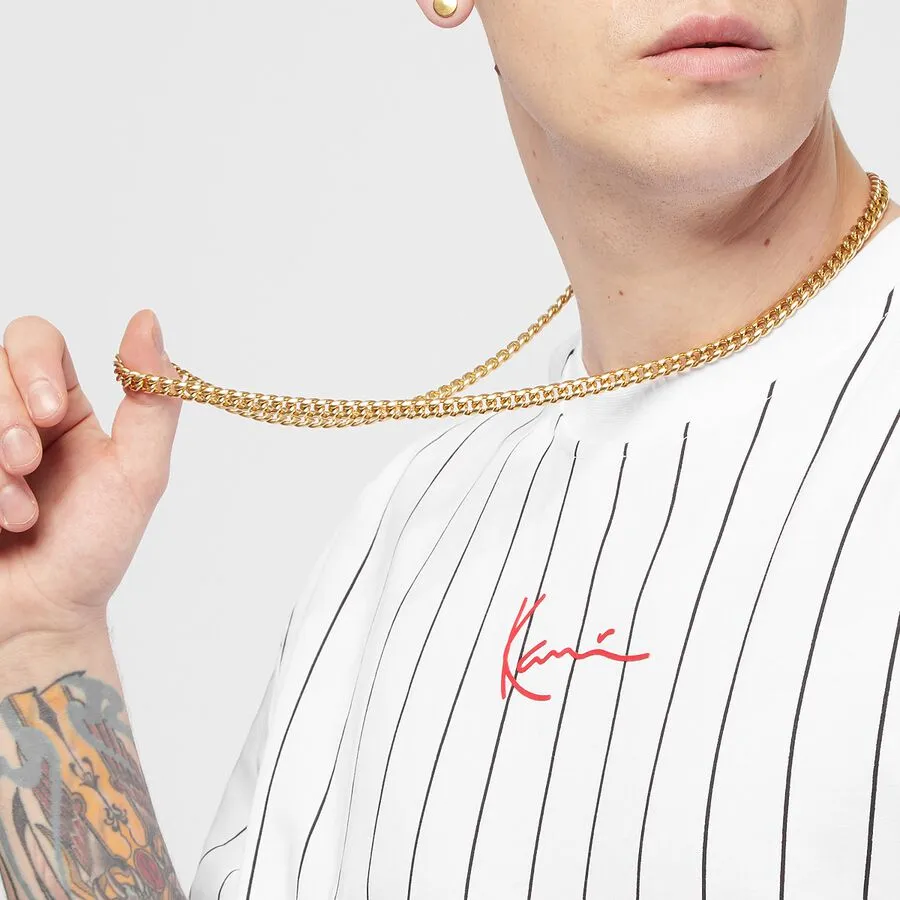 Karl Kani Small Signature Pinstripe Tee