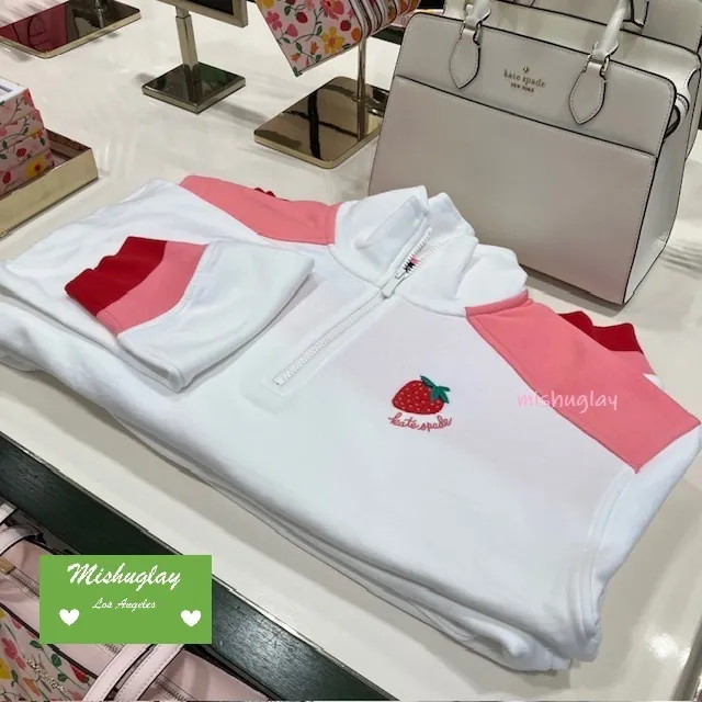 kate spade new york  |Long Sleeves Cotton Outlet Hoodies & Sweatshirts