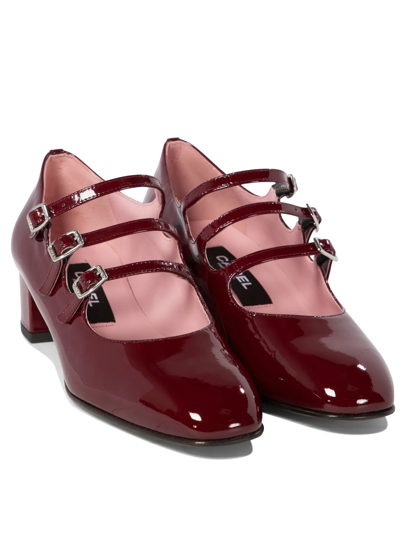 Kina Heeled Shoes Bordeaux