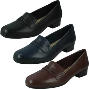 Ladies Clarks Slip On Loafers Juliet Coast