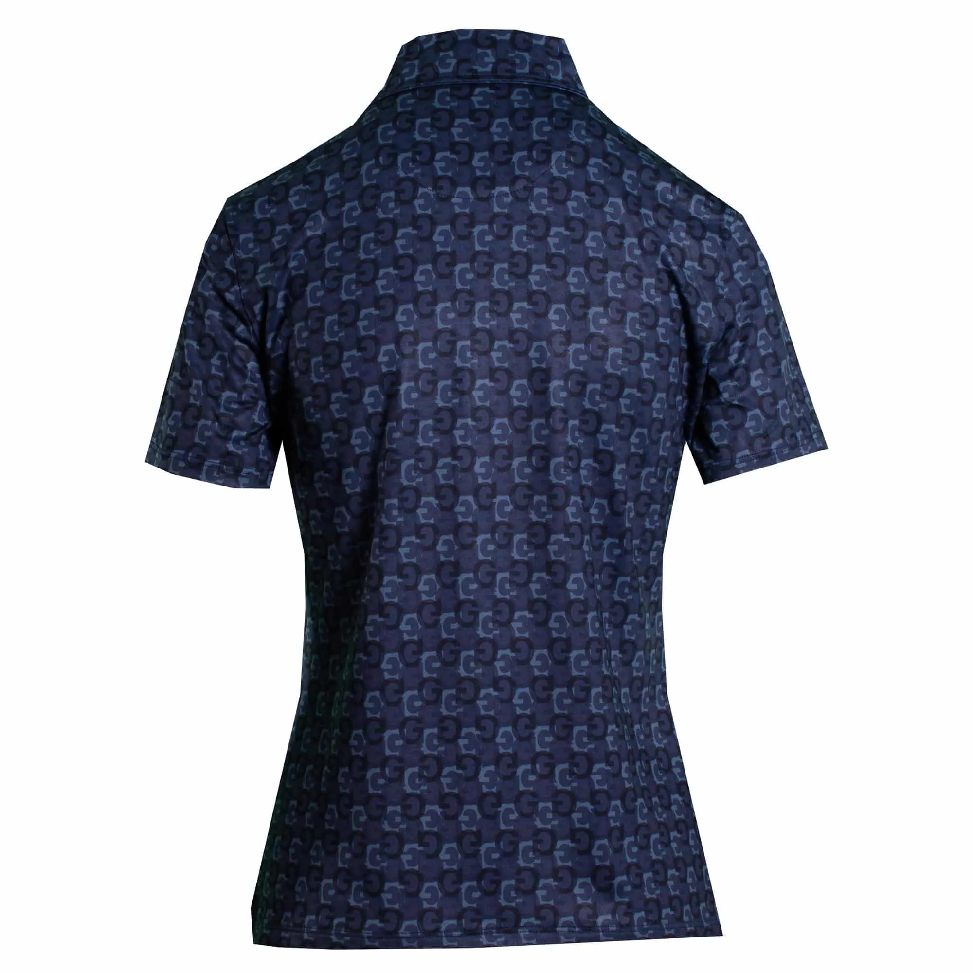 Ladies G/FORE G's Print Golf Polo Twilight