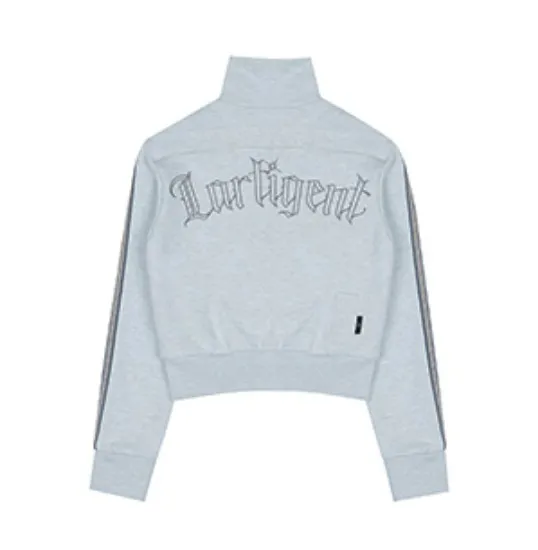 LARTIGENT  |Long Sleeves Cotton Logo Hoodies & Sweatshirts