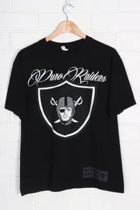 Las Vegas Raiders Pro Sport Metallic Detail Graphic Tee (M-L)