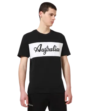 LOGO COTTON T-SHIRT: AUSTRALIAN SPORTSWEAR