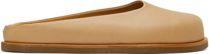 LÉMÉLS Beige LM02 Slip-On Loafers