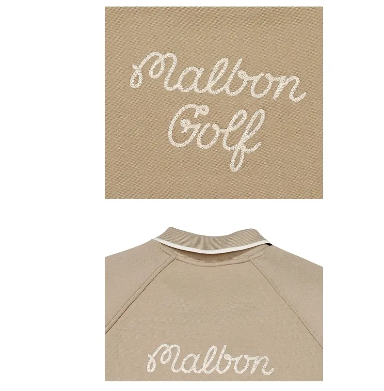 Malbon Golf  |Long Sleeves Plain Logo Hoodies & Sweatshirts