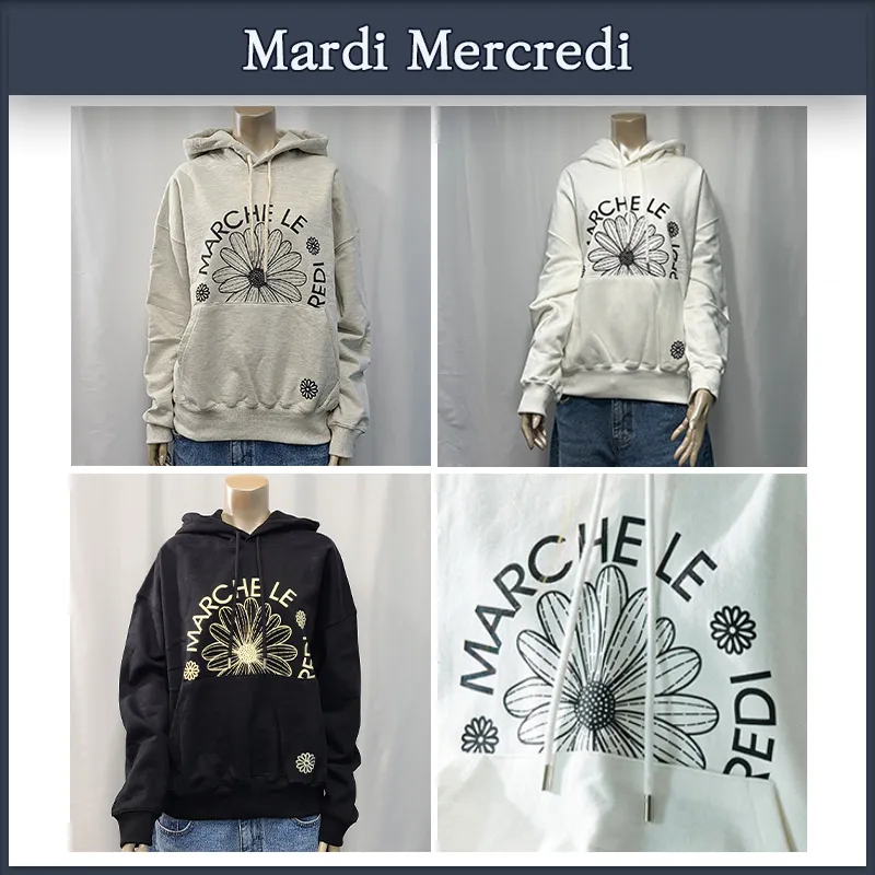 Mardi Mercredi  |Street Style Logo Hoodies & Sweatshirts