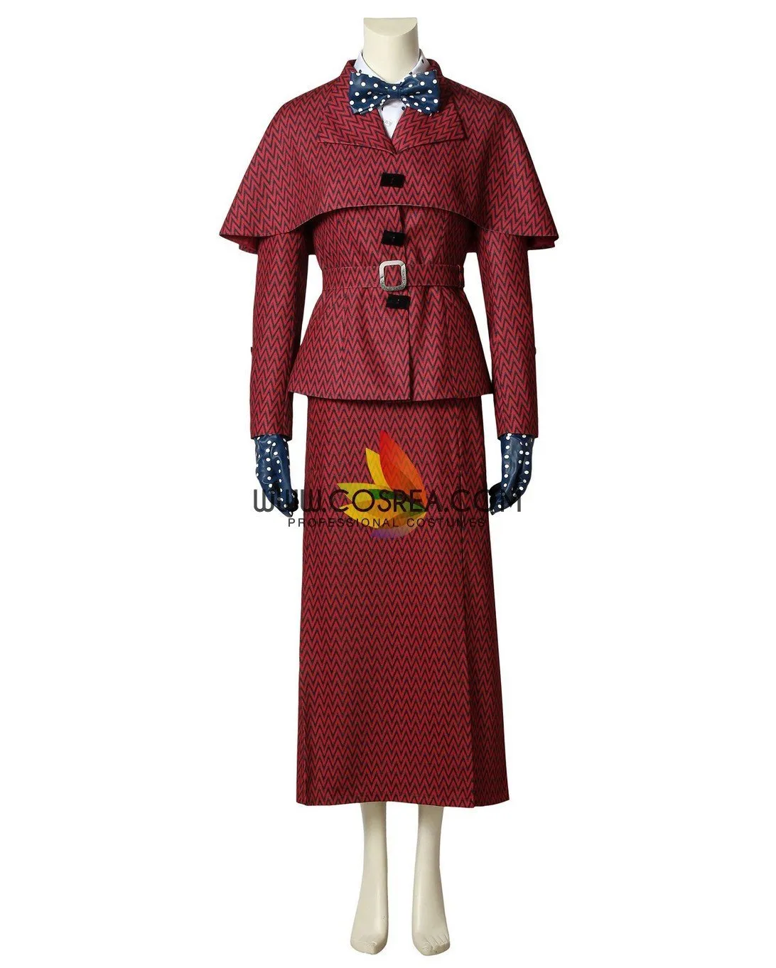 Mary Poppins Returns Belle Tiered Cosplay Costume