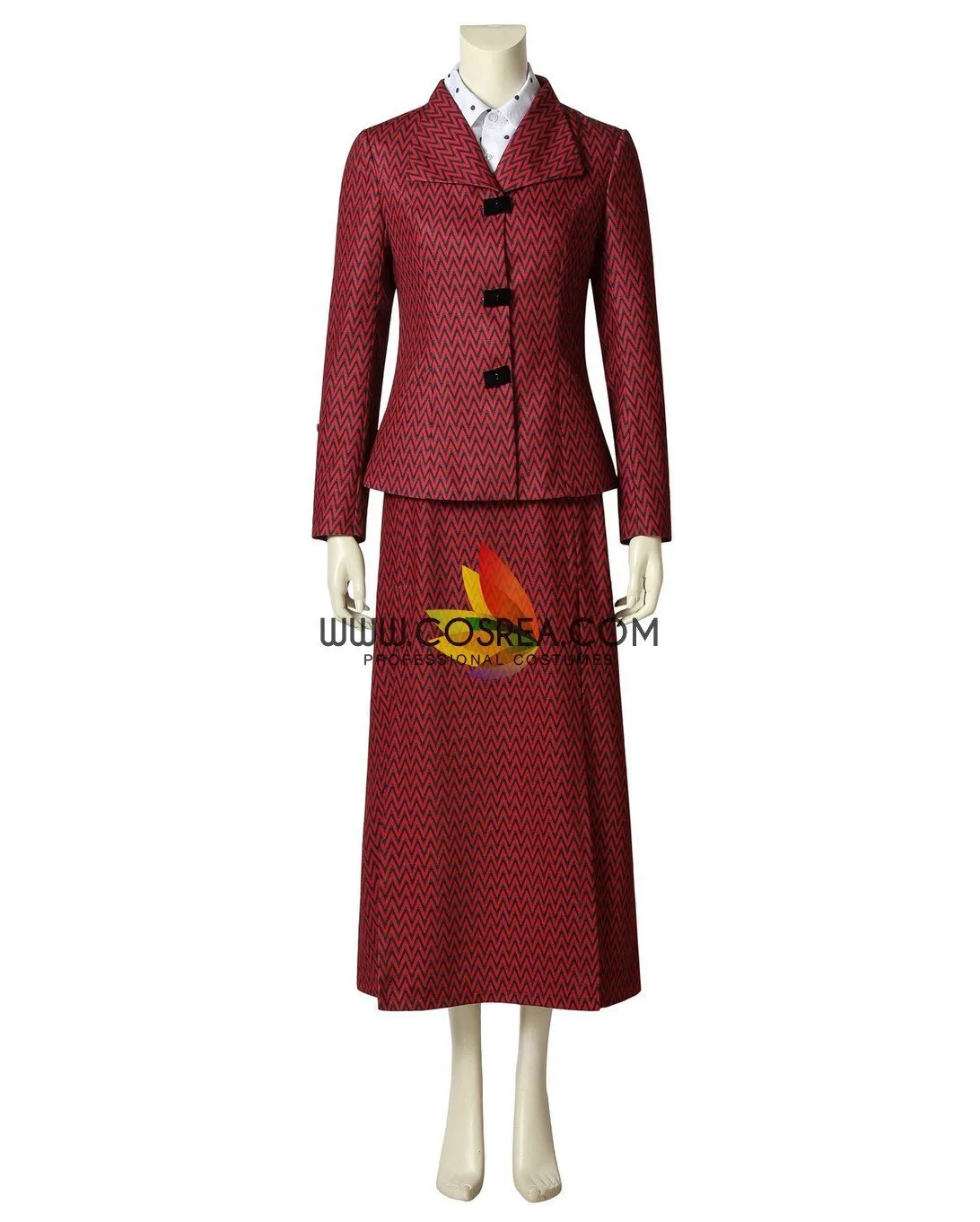 Mary Poppins Returns Belle Tiered Cosplay Costume