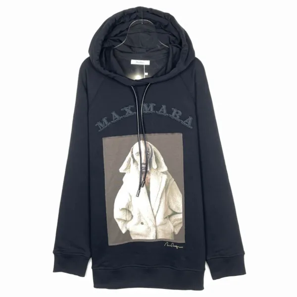 MaxMara  |Street Style Logo Hoodies & Sweatshirts