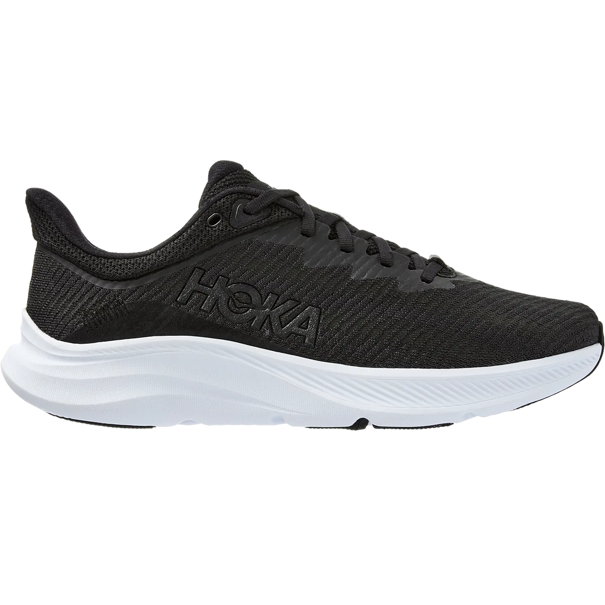 Men's Hoka One One Solimar, Black/White, 11.5 D Medium