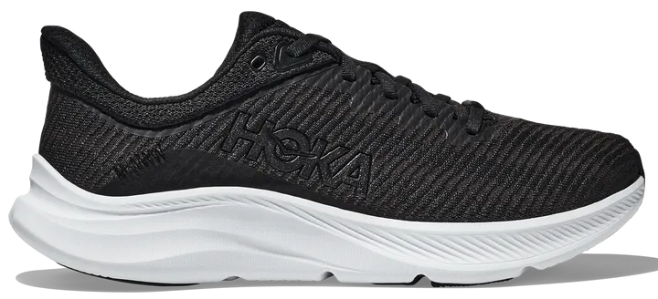 Men's Hoka One One Solimar, Black/White, 12.5 D Medium