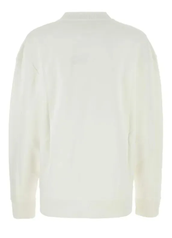 MM6 Maison Margiela  |Crew Neck Long Sleeves Plain Cotton Logo