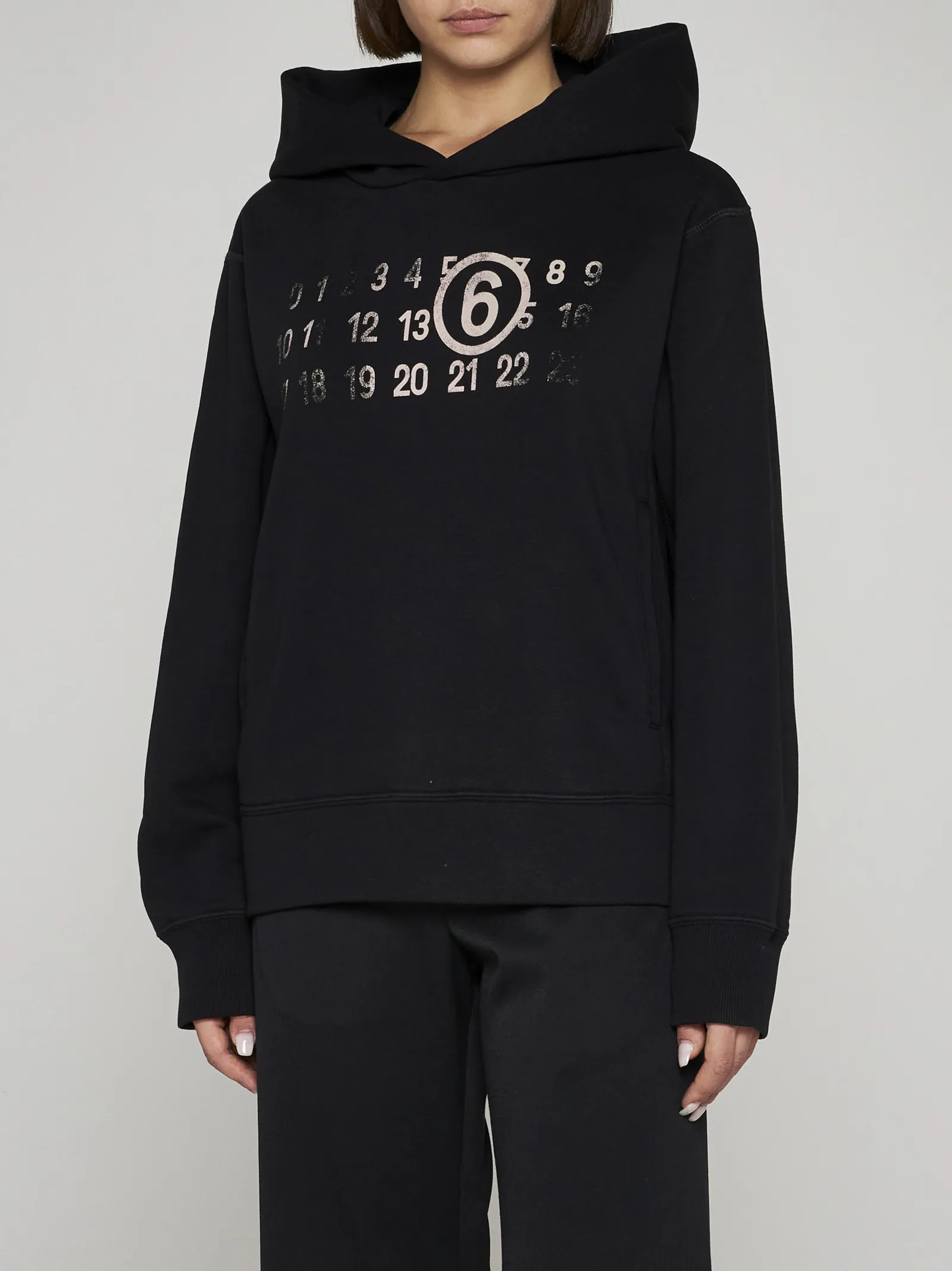 MM6 Maison Margiela  |Logo Hoodies & Sweatshirts