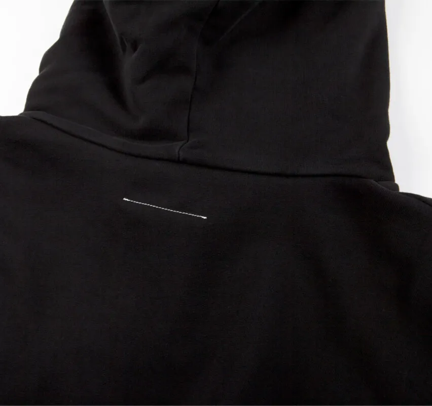 MM6 Maison Margiela  |Long Sleeves Plain Cotton Logo Hoodies & Sweatshirts