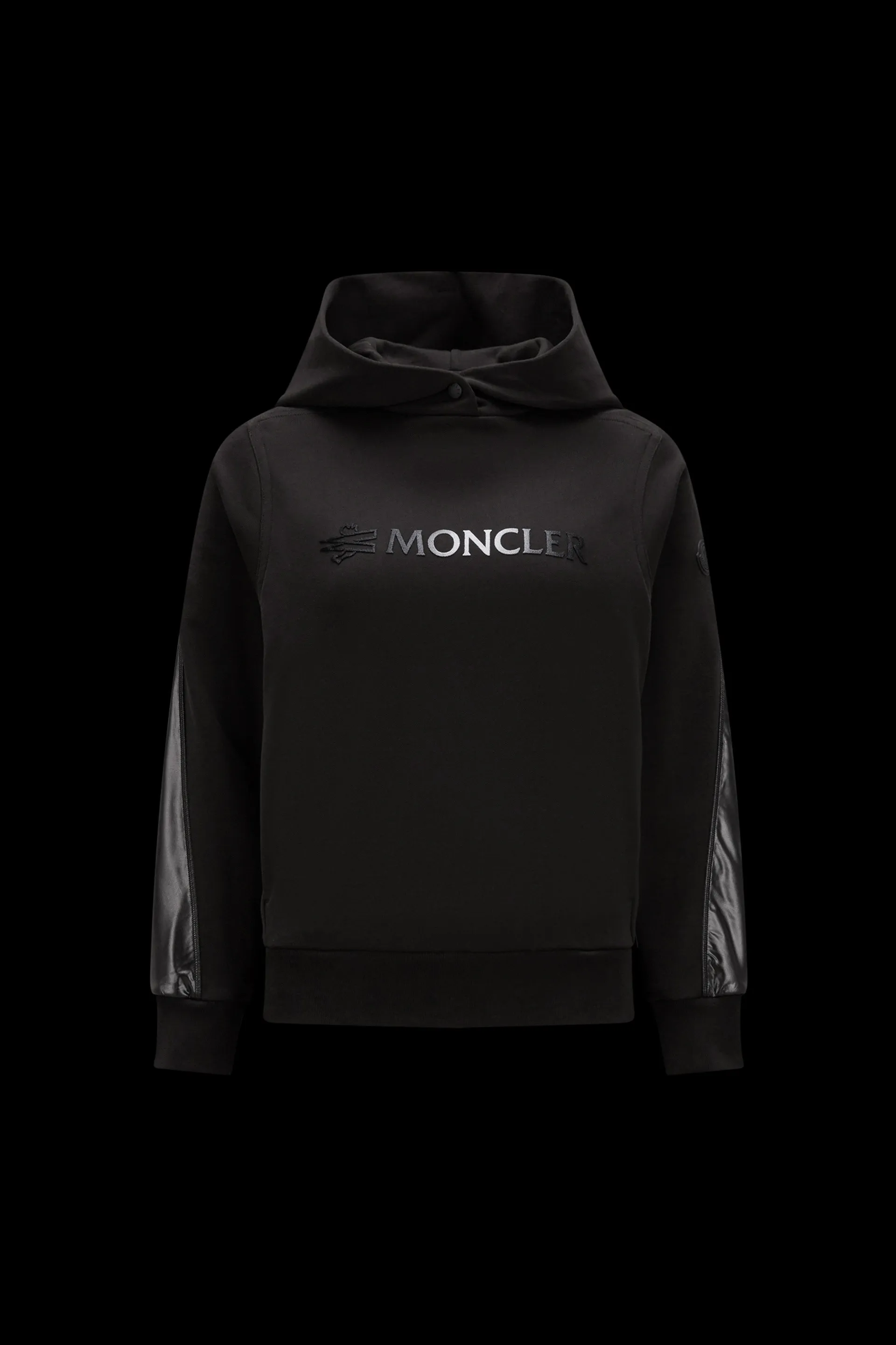 MONCLER  |Street Style Long Sleeves Plain Cotton Logo