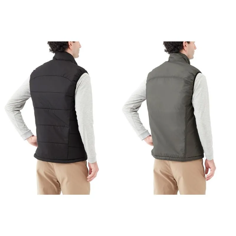 Montbell Jacket Men's US Thermawrap Vest - Blue EXCELOFT Water-Repellent