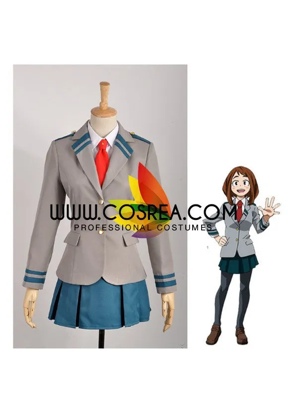 My Hero Academia Ochako Uraraka Uniform Cosplay Costume