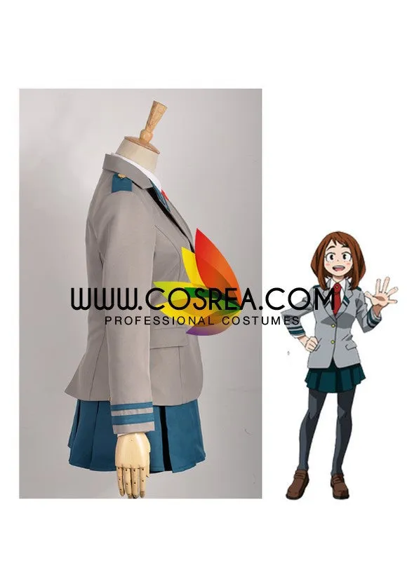 My Hero Academia Ochako Uraraka Uniform Cosplay Costume