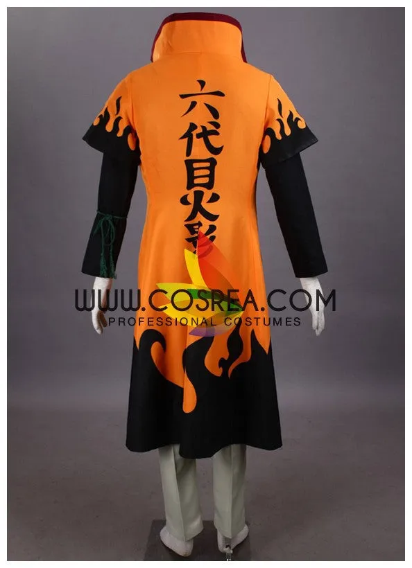 Naruto Uzumaki Hokage Cosplay Costume