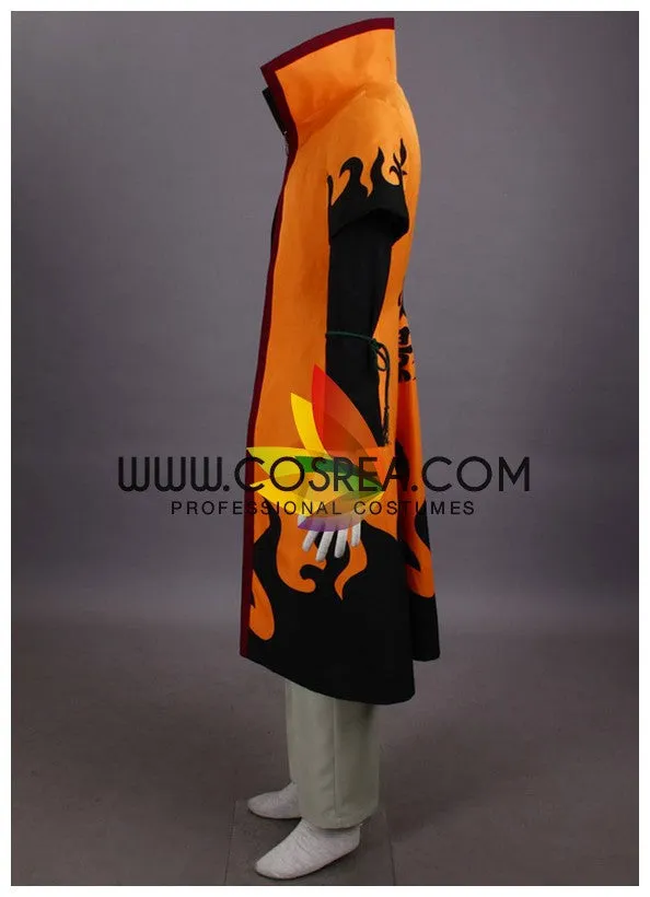 Naruto Uzumaki Hokage Cosplay Costume