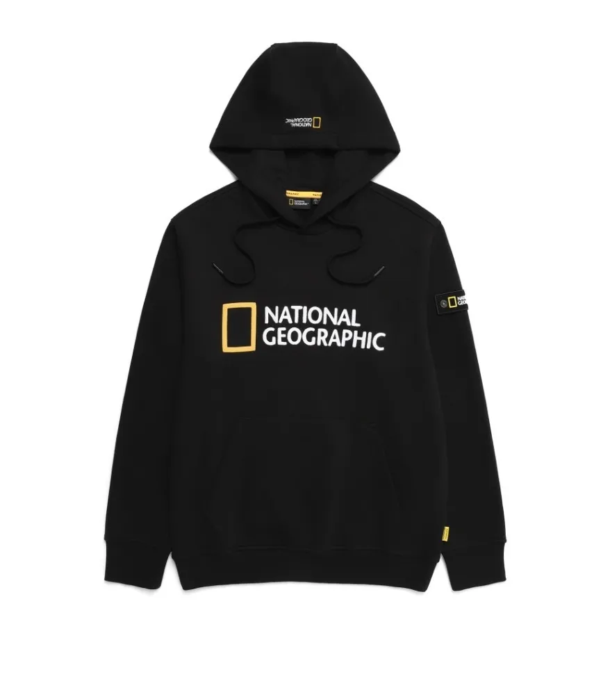 NATIONAL GEOGRAPHIC  |Street Style Logo Hoodies