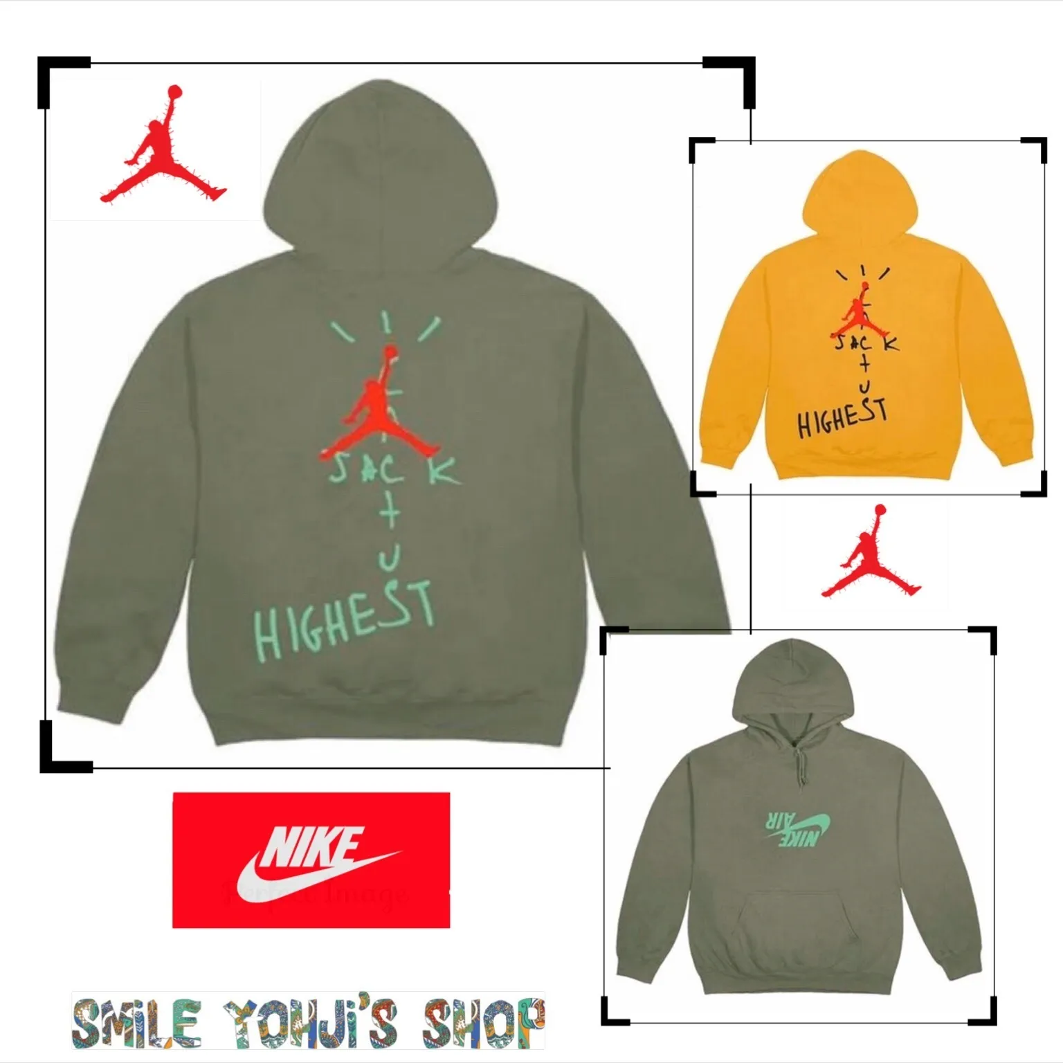 Nike  |Street Style Collaboration Hoodies