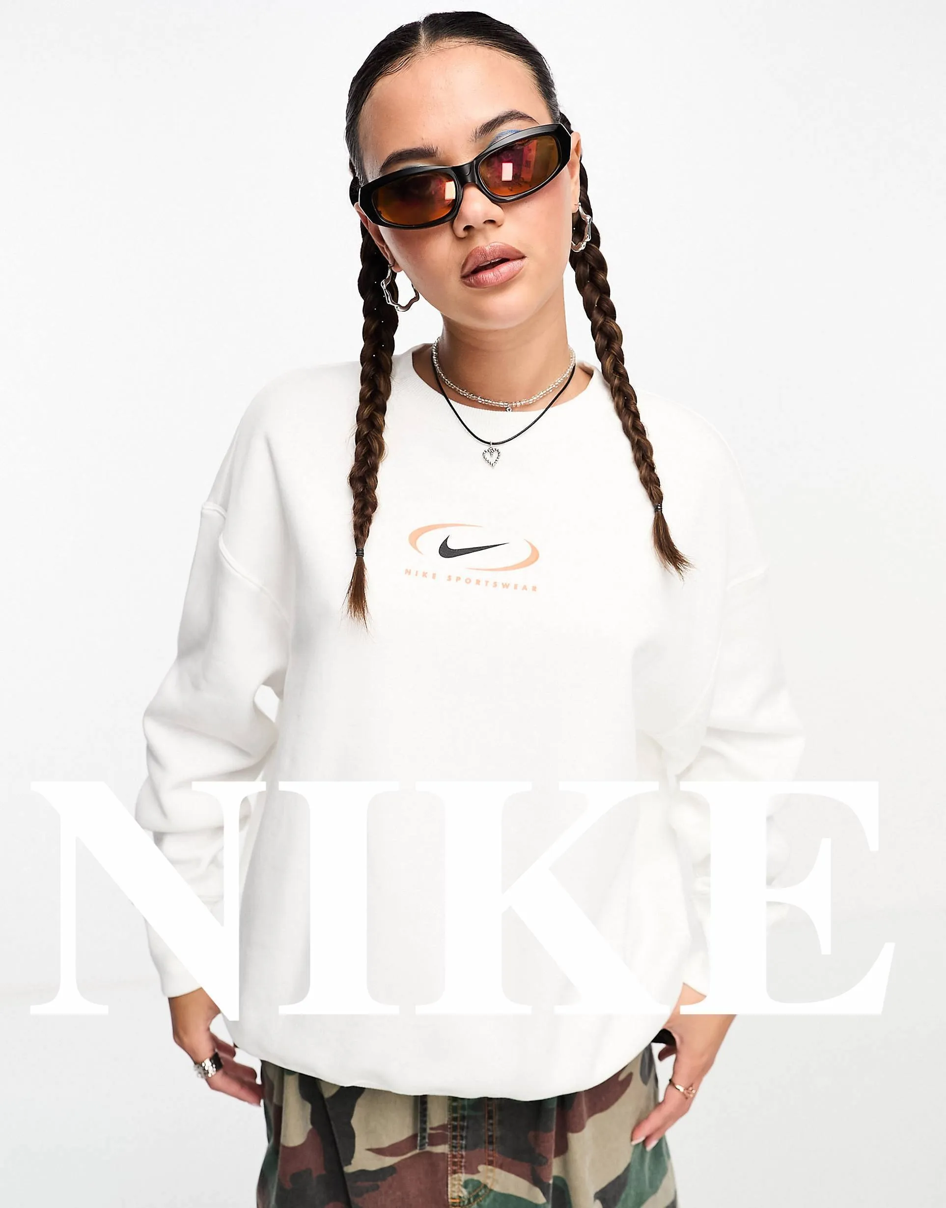 Nike  |Sweat Long Sleeves Logo Hoodies & Sweatshirts