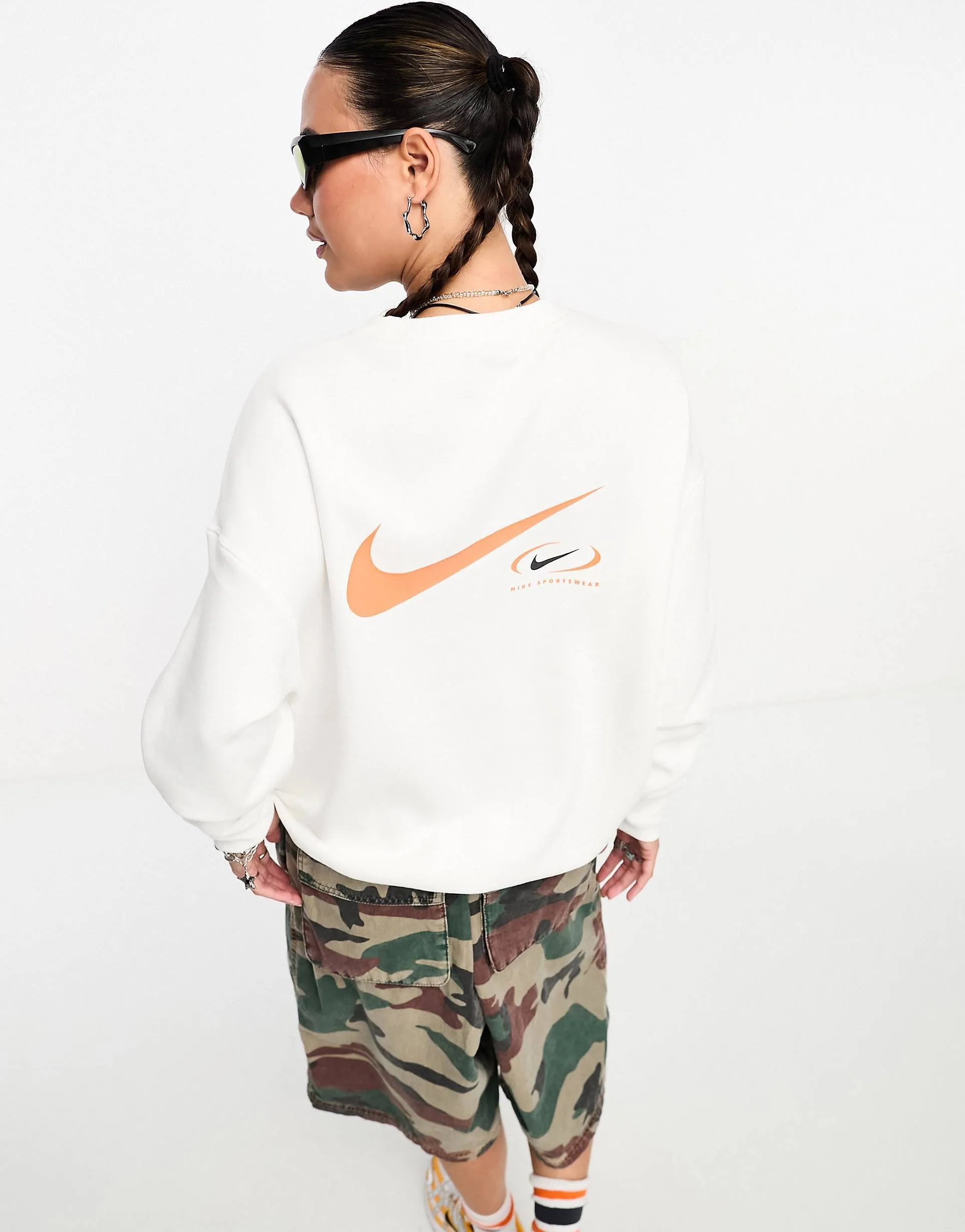 Nike  |Sweat Long Sleeves Logo Hoodies & Sweatshirts