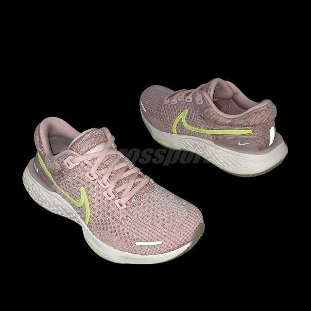 Nike wmns zoomx invincible run fk 2 flyknit pink women running shoes dc9993-600