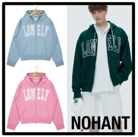 NOHANT  |Sweat Street Style Logo Hoodies & Sweatshirts