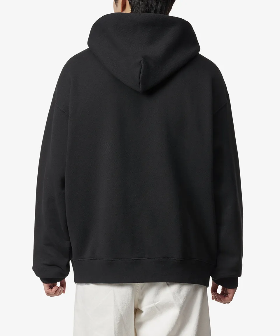 Off-White  |Street Style Long Sleeves Plain Cotton Logo Hoodies