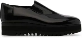 Onitsuka Tiger flatform slip-on loafers Black