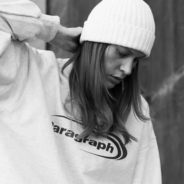 Paragraph  |Unisex Street Style Logo Hoodies & Sweatshirts