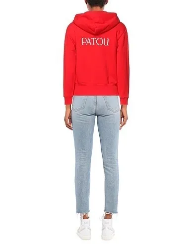 PATOU  |Plain Cotton Medium Logo Hoodies & Sweatshirts