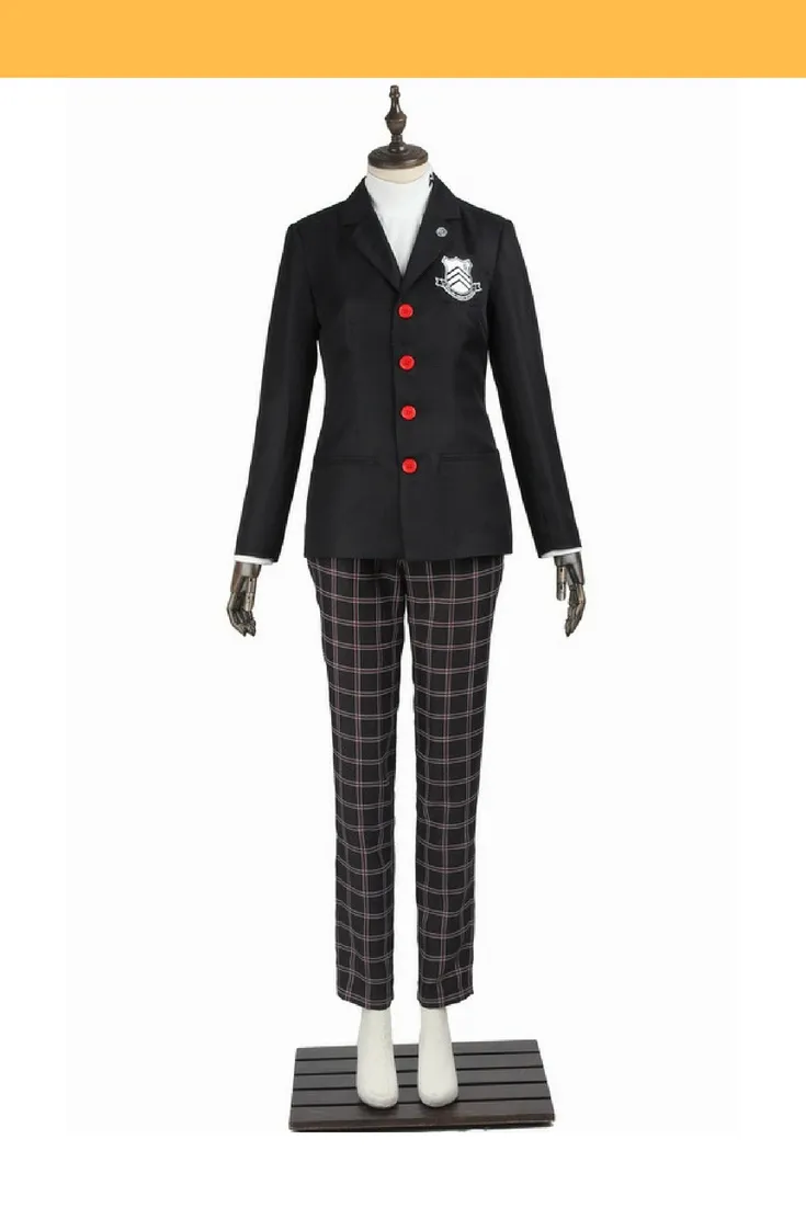 Persona 5 Protagonist Shuji Academy Uniform Cosplay Costume