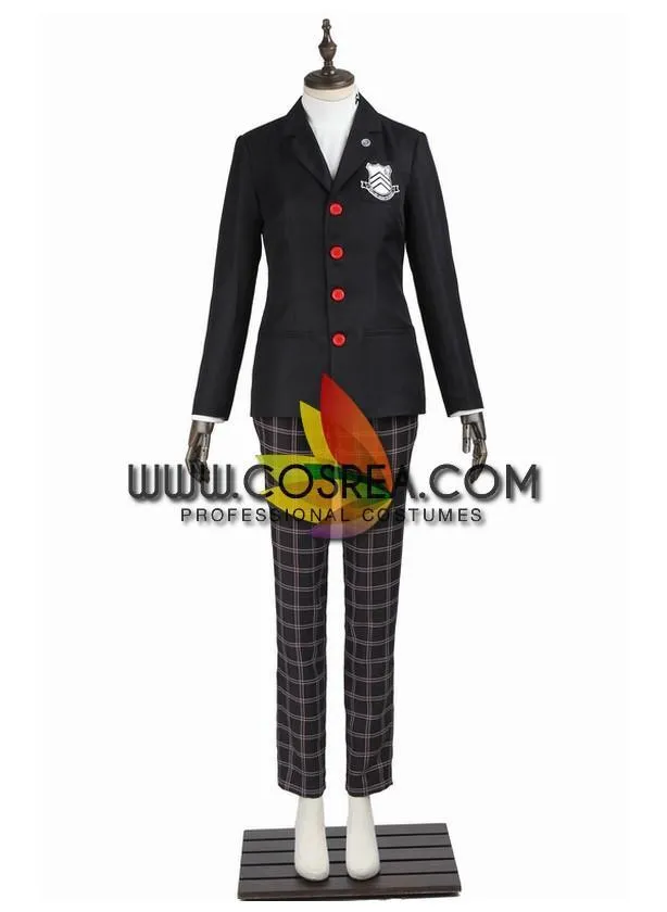 Persona 5 Protagonist Shuji Academy Uniform Cosplay Costume