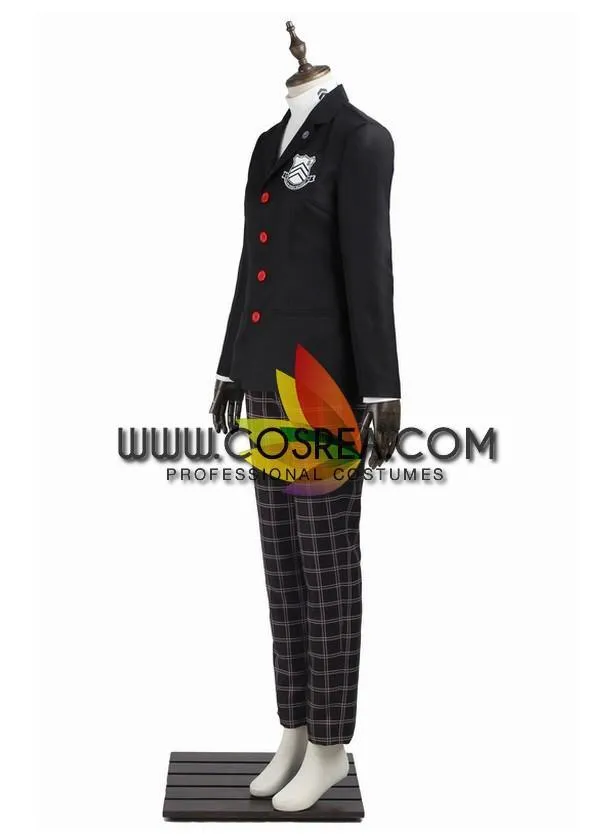 Persona 5 Protagonist Shuji Academy Uniform Cosplay Costume